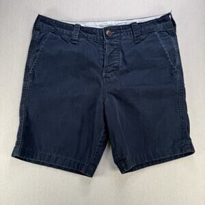 Abercrombie & Fitch Shorts Men's Size 30 Black Soft Cotton 9" Inseam
